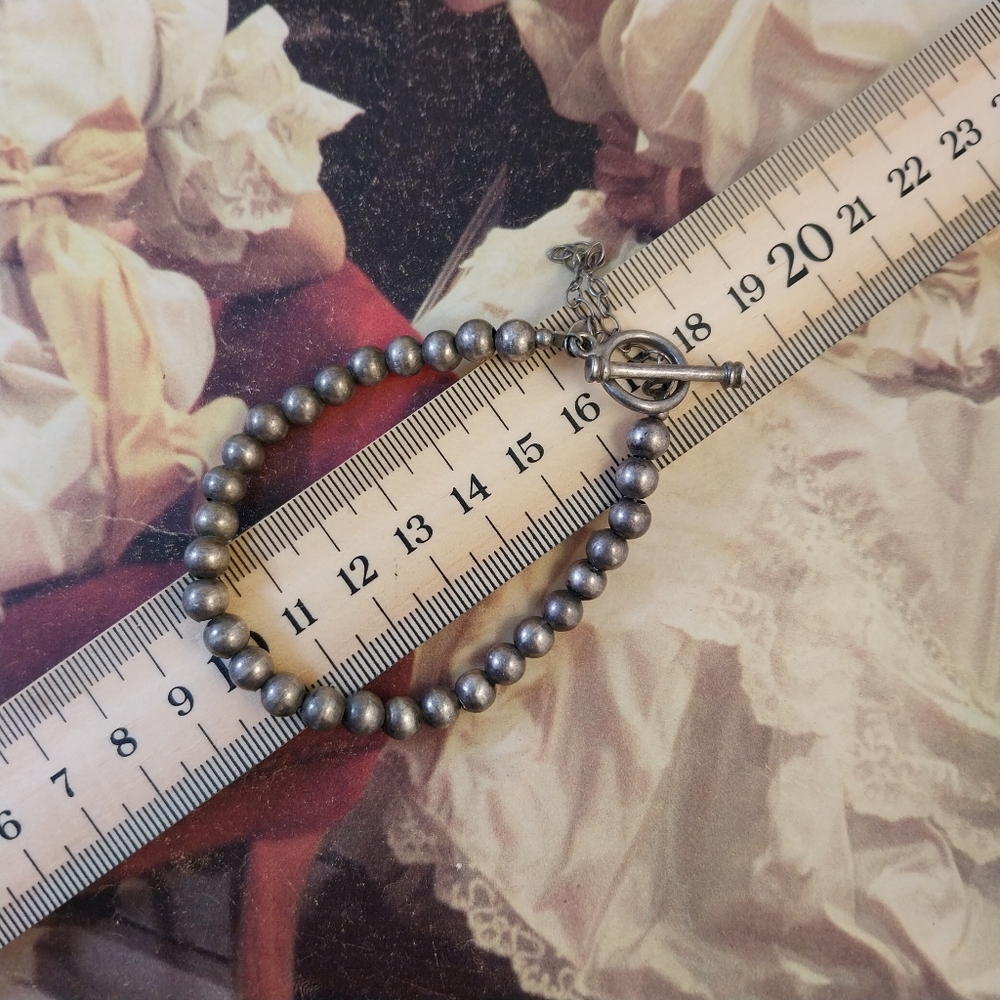 Silpada Sterling Silver Beaded Bracelet - Picture 4 of 15